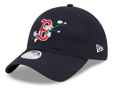 Gorra New Era Mlb Mujer Dodgers Boston Yankees Flores Curva