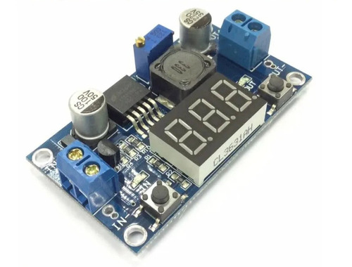 Fuente Dcdc Lm2596 Voltimetro Step Down 3a P/arduino Emakers