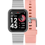 Relógio Digital Smartwatch Feminino Connect Max Technos Rosa