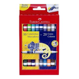 Marcadores Faber Castell Bicolor X 10 = 20 Colores