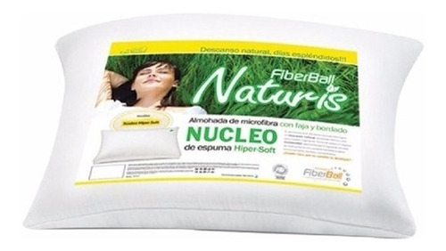 Almohada Fiberball Naturis Nucleo De Espuma 70x50