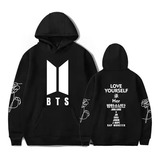 Moletom Blusa De Frio Feminino E Masculino Bts