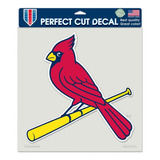 St. Louis Cardinals - Calcomanía Troquelada De 8 X 8 P...