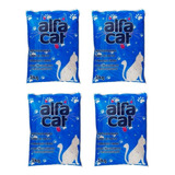 Arena Premium Alfa Cat Para Gato 24kg Hipoalergénica Alfacat X 24kg De Peso Neto  Y 6kg De Peso Por Unidad