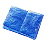 Cobertor Lona Plástica Multiuso 4 X 6 Metros Color Azul