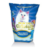 Areia Sanitária Micro Sílica Fina 1,8kg Chalesco Gatos