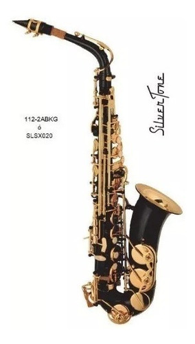 Saxofon Alto Silvertone Con Estuche Slsx020