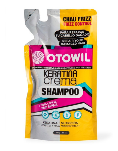 Doypack Shampoo Keratina Otowil X250g