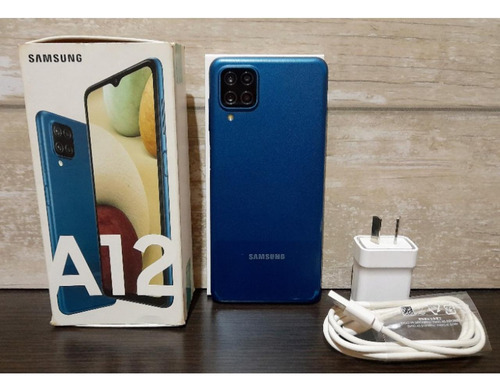 Samsung A12 Excelente Estado Liberado+funda Se Va Urgente!!!