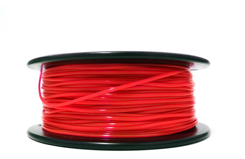 Filamento Flexible Tpu Impresora 3d 3mm 500g Hqs-rojo