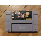 Snes Juego Super Star Wars Original Super Nintendo Americano