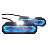 Set Chase Led Strobo Azul Tipo Rigid Polaris Can Am Atv Utv 