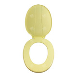 Asiento Inodoro Universal Plástico Polipropileno Amarillo