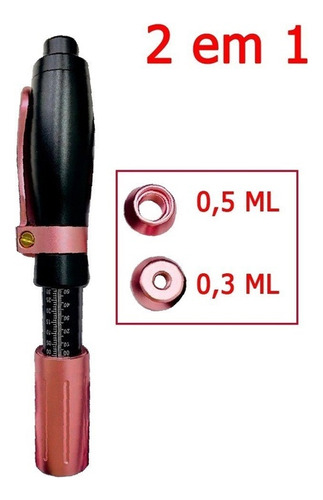Caneta Pressurizada Hyaluron Pen 0,3ml 150 Bar A Pronta Entr