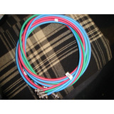 Cables Bnc Son Tres De 3 Metros C/u Usados Color Sin Envios