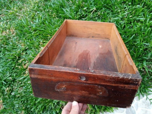 T- 1 Antiguo Cajon De Madera 30 Ancho - 51 Prof - 12 Alto