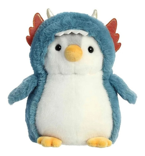 Peluche Aurora Pinguino Disfrazado Con Capucha Suave Disfraz