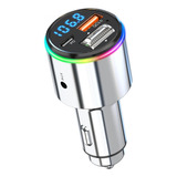 Transmisor Fm V5.3 Para Coche Pd 30w Adaptador De Radio Fm