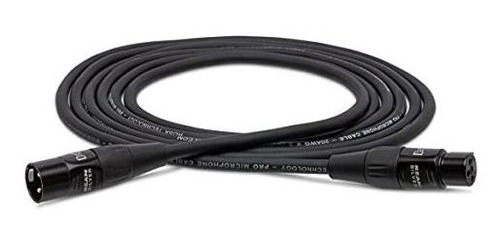 Hosa Hmic-025 Rean Xlr3f A Xlr3m Pro Cable De Micrófono, 25 