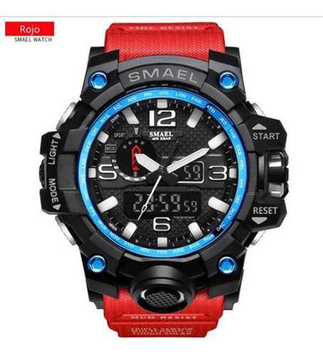 Reloj Militar Smael S Shock Táctico Sumergible 50m 24