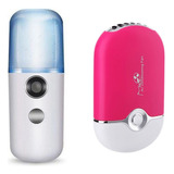 Nano Spray Vaporizador Mini Ventilador Secagem De Cílios Pro