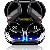 Audífonos Deportivos Inalámbricos Bluetooth Estéreo Dual Led