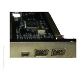 Placa Firewire 3xf + 1mf Pci Chip Agere Fw326