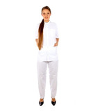 Pantalon Nautico Blanco Cocina Gastronomia Uniformes