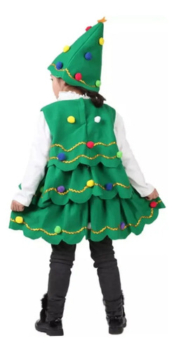 Traje De Vestuario Para Niños Del Árbol De Navidad