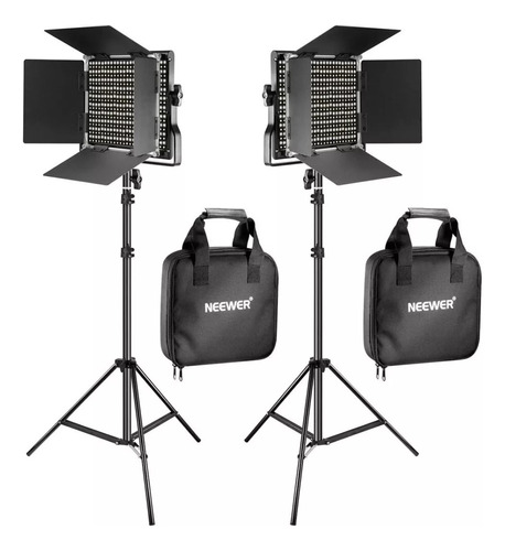 Kit Luces Led Neewer Nl660 40w Bicolor Video Y Fotografia.