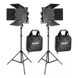 Kit Luces Led Neewer Nl660 40w Bicolor Video Y Fotografia.