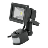 Reflector Led Con Sensor De Movimiento 10w Voltech 48228