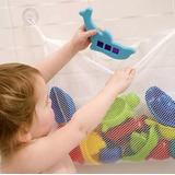  Organizador Cesto Saco Porta Brinquedos Banho Banheiro Bebe