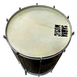 Surdo/surdão Mad. Samba Music 60x18'' Aro Bala Titanium