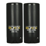 Kit Shampoo E Condicionador Para Barba Black - Barba Brasil