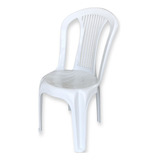 Cadeira Poltrona De Plastico Com Braços Modelo Reforçado