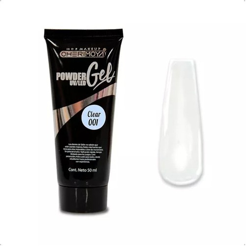 Polygel Powder Gel Cherimoya X30ml Uñas Esculpidas