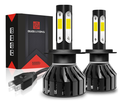 Kit De Faros Led H7 H11 9006 9005 Alta O Baja 72w 16000lm