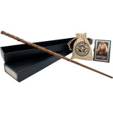 Varita Hermione Granger Premium- Caja Tipo Piel Harry Potter