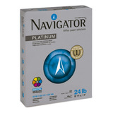 Papel Navigator Platinum Carta 90gr 500 Hojas Impresion Color Blanco