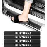 Protección Sticker Estribos Puertas Chevrolet Cheyenne