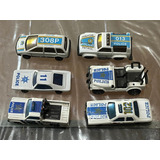 Lote 6 Autitos Colección Policia Auto Camioneta Jeep