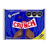 Nestlé Crunch Chocolate Con Leche Y Arroz Inflado 6pz 240gr