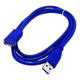 Cabo Usb 3.0 Para  Pc, Notebook Macho E Fêmea Scsw317