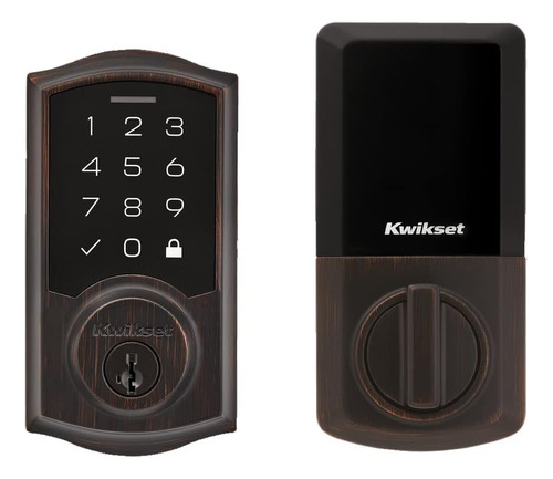 Kwikset Smartcode 270 Cerrojo Electrónico Sin Llave Con Pane