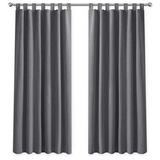 Set De Cortinas De Trabillas Gris Oxford (2.80mx2.55m)