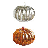 2 Piezas Calabaza Linterna Luz De Halloween Hogar Bar