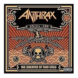Anthrax Greater Of Two Evils Uk Import  Lp Vinilo X 2