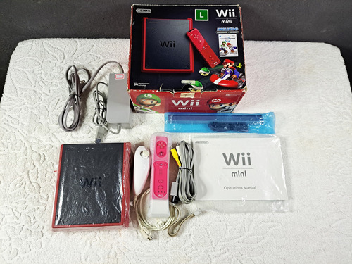 Nintendo Wii Mini - Serial Batendo. Faço 625 Em Perfeito Estado. Tudo Original. Console Bloqueado.