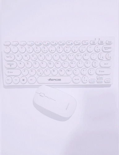 Kit Teclado E Mouse Sem Fio Wireless Usb P/ Pc/ Notebook